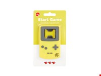 Fles opener,Start Game,geel,PVC