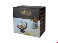 Wiskey karaf,Globe,glas / hout