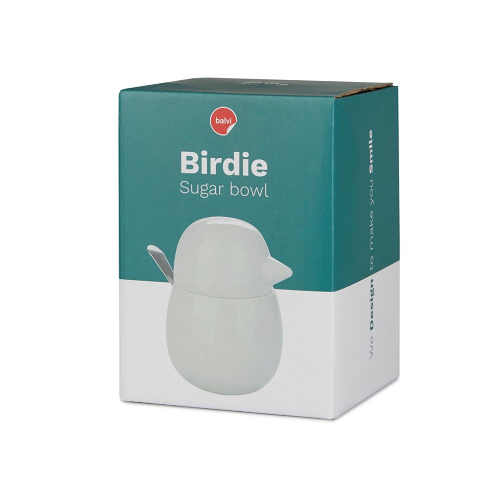 Suikerbakje,Birdie,wit