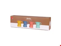 Koffie set,Moka,kleuren,keramiek