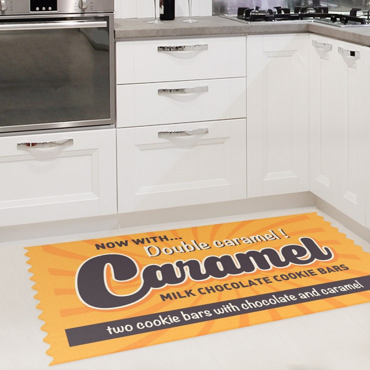 Kitchen mat,Caramel,schuim