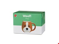 Mok,Woof!,400 ml,met handvat,keramiek