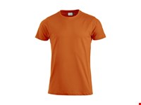Clique - Premium-T Diep-oranje S