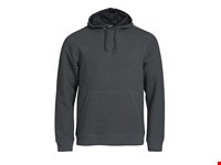 Clique - Classic Hoody Antraciet Melange S