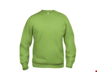 Clique - Basic Roundneck Licht-groen 3XL