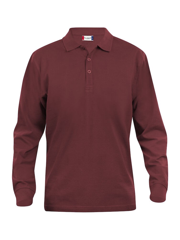 Clique - Classic Lincoln L/S Bordeaux XL