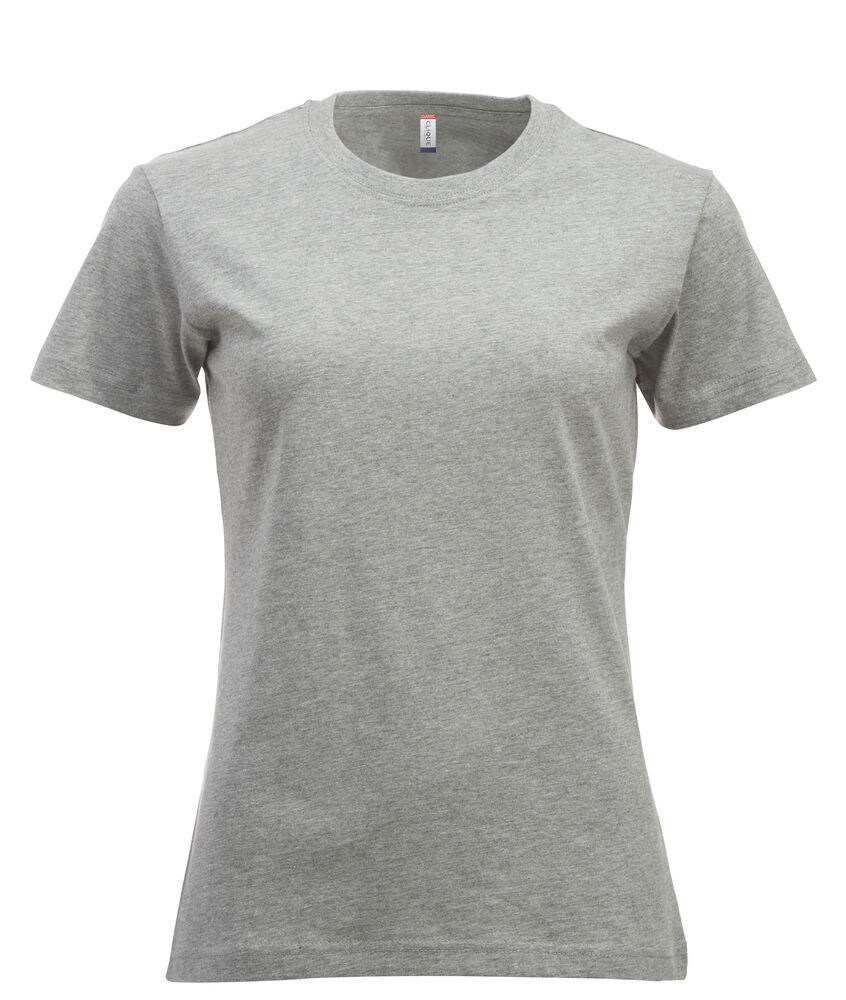 Clique - New Classic-T Women Grijs-melange XL