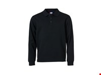 Clique - Basic Polo Sweater Zwart 4XL