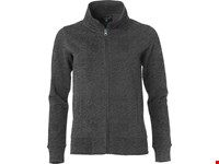 Clique - Classic Cardigan Women Antraciet Melange XL