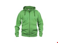 Clique - Basic Hoody Full Zip Appel-groen XS