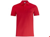 Clique - Basic Polo Pocket Rood M