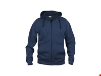 Clique - Basic Hoody Full Zip Dark Navy M