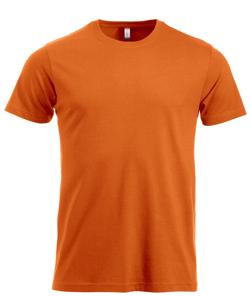 Clique - New Classic-T Diep-oranje M