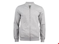 Clique - Premium OC Cardigan Grijs-melange 3XL