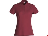Clique - Basic Polo Women Bordeaux M