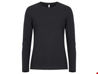 Clique - Premium Fashion-T L/S Women Zwart 34/XS