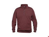 Clique - Basic Half Zip Bordeaux M