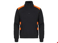 Clique - Ambition Half Zip Signaaloranje L