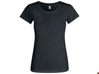 Clique - Slub-T Women Zwart XXL