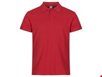 Clique - Heavy Premium Polo Rood XXL