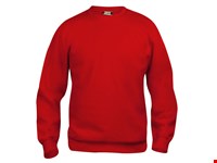 Clique - Basic Roundneck Junior Red 130-140