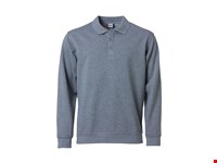 Clique - Basic Polo Sweater Grijs-melange XL