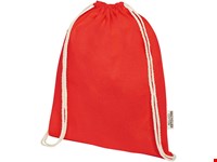 Oregon tas met trekkoord van 140 g/m² GRS gerecycled katoen