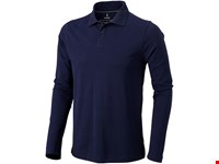 Oakville herenpolo met lange mouwen
