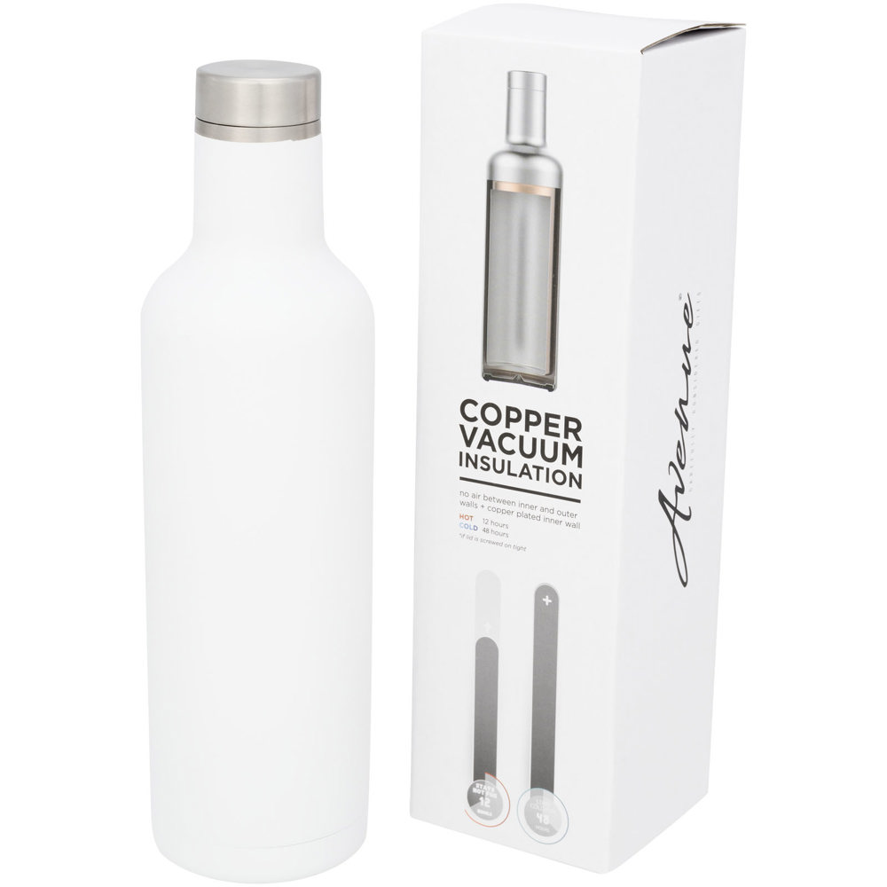 Pinto 750 ml koper vacuüm geïsoleerde drinkfles
