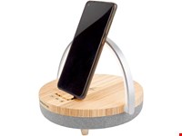 Prixton 4-in-1 Bluetooth®-speaker van 10 W met ledverlichting en draadloos oplaadstation