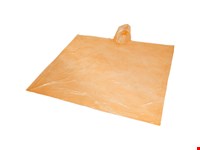 Ziva wegwerp regenponcho met opbergtasje