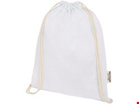 Oregon tas met trekkoord van 140 g/m² GRS gerecycled katoen