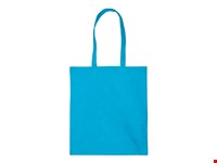 Katoenen draagtas OEKO-TEX® Premium Licht Blauw