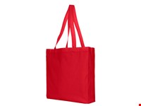 Katoenen bloktas OEKO-TEX® Premium Rood