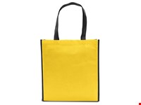 LISBOA - Shopper met bodem- en zijvouw