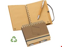 Blocknote A5 van bamboe