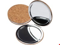 Make-up spiegeltje van kurk