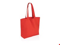 Impact Aware™ recycled canvas shopper met vakje 240gsm