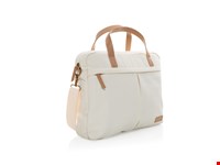 Impact AWARE™ 16 oz. recycled canvas laptoptas