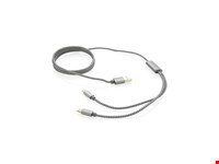 3-in-1 gevlochten nylon kabel