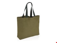 Impact Aware™ recycled canvas XL draagtas 240gsm ongeverfd