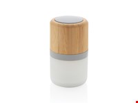Draadloze bamboe 3W speaker met sfeerlicht