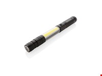 Uitschuifbare zaklamp met COB