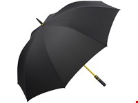 AC golfparaplu FARE® Style - zwart-geel