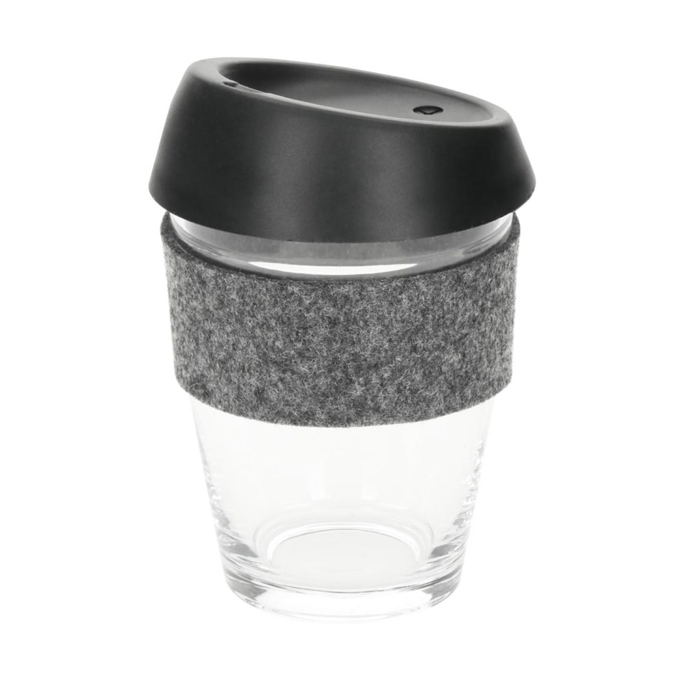 Glazen koffiekopje 