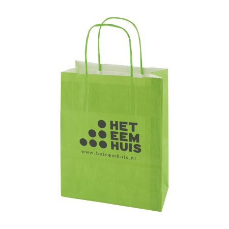 Papieren tas 180x70x220 mm gekleurd