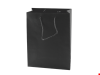 Matte papieren tas 160x190x80 mm