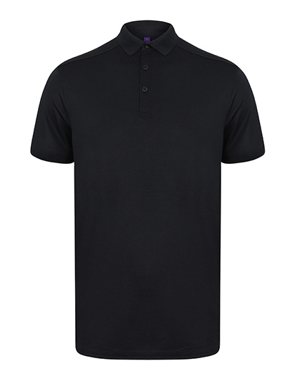 Henbury - Men´s Slim Fit Stretch Polo Shirt + Wicking Finish