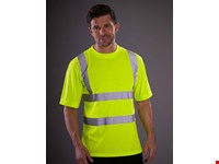 YOKO - Two Band & Brace Hi-Vis T-Shirt