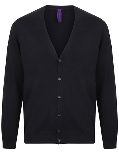 Henbury - Men´s Lightweight V-Neck Cardigan